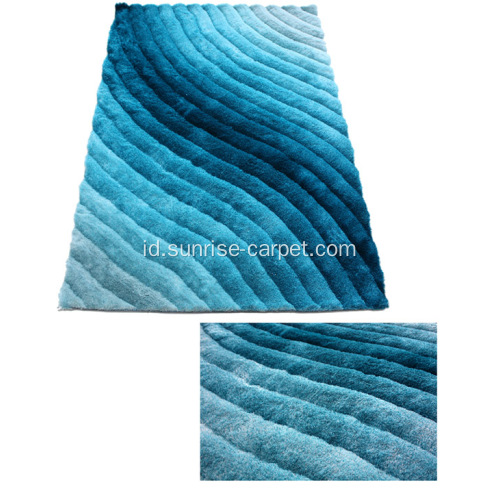 Polyester 3D Shag Carpet